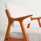 Scandinavian oak armchair, 1960s