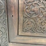 Asian style low furniture carved in solid wood