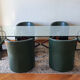 Contemporary glass dining table 240 cm 8 pers.