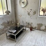 70s Belgo Chrome coffee table