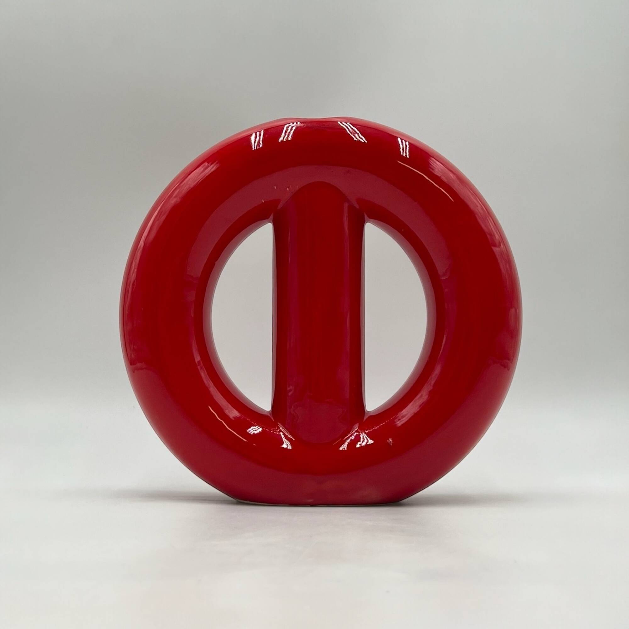 60s Ceramic Decor by Pareschi Laveno: Ashtray and Vase Set