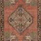 Vintage Small Rug. Turkish Seat Cover. Hand-knotted Door Mat. Entryway Rug. Kitchen Mat