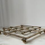 Silvered Metal Art Deco flat underside