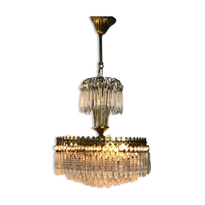 Lustre couronne en laiton