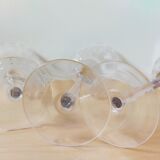 Set of three glasses