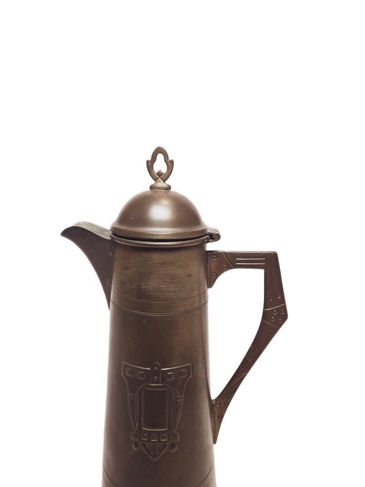 Carafe à vin Art Nouveau, Suède, années 1900