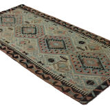Anatolian handmade kilim rug 291 cm x 150 cm