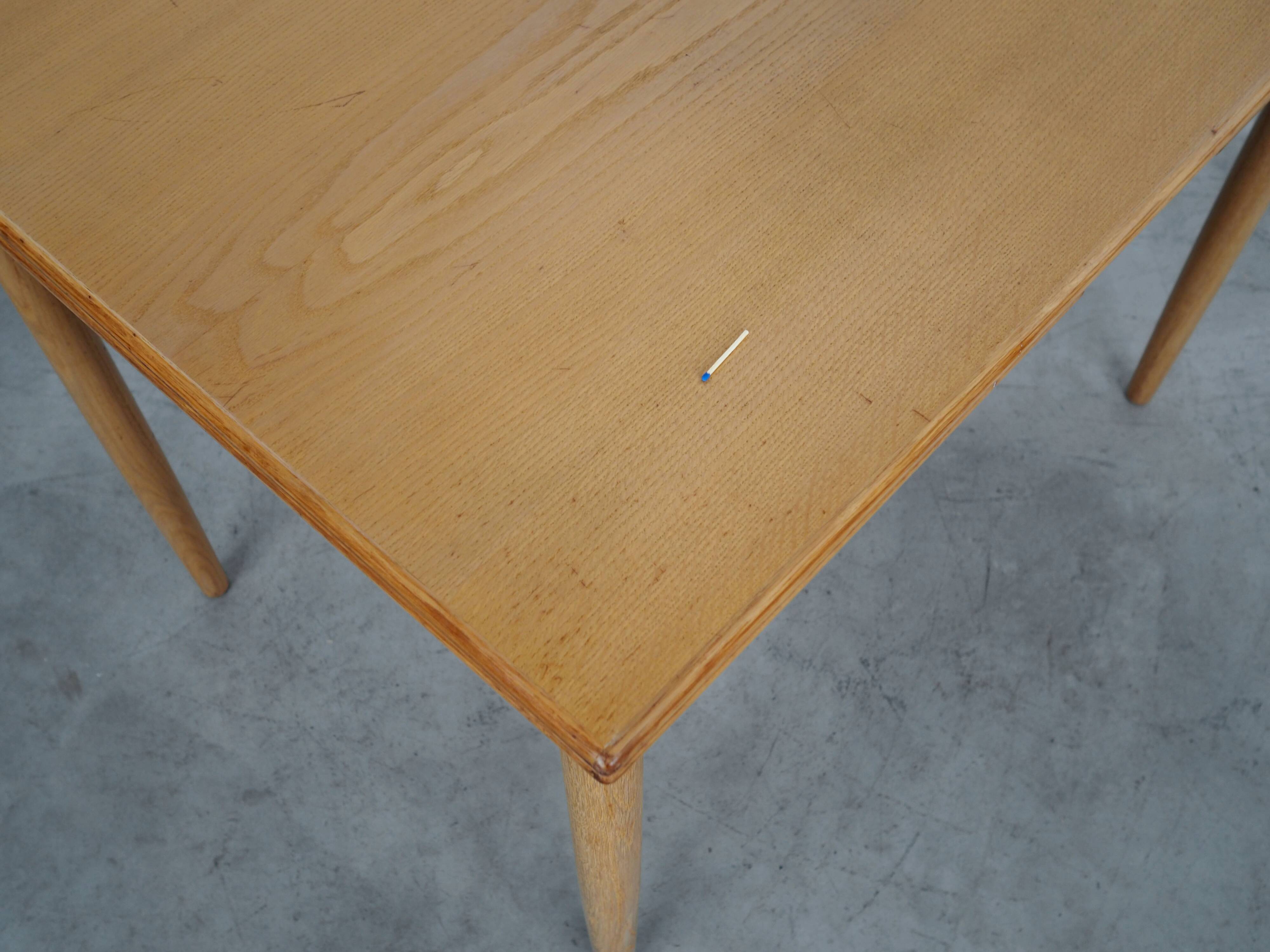 Ash table, Danish design, 1980s, production: Denmark