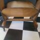 Magazine holder side table