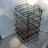 Vintage trolley storage rack 1950