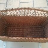 Wicker chest bench