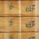 Vintage Mid-Century Danish Oak Baroque/Rococo style Commode