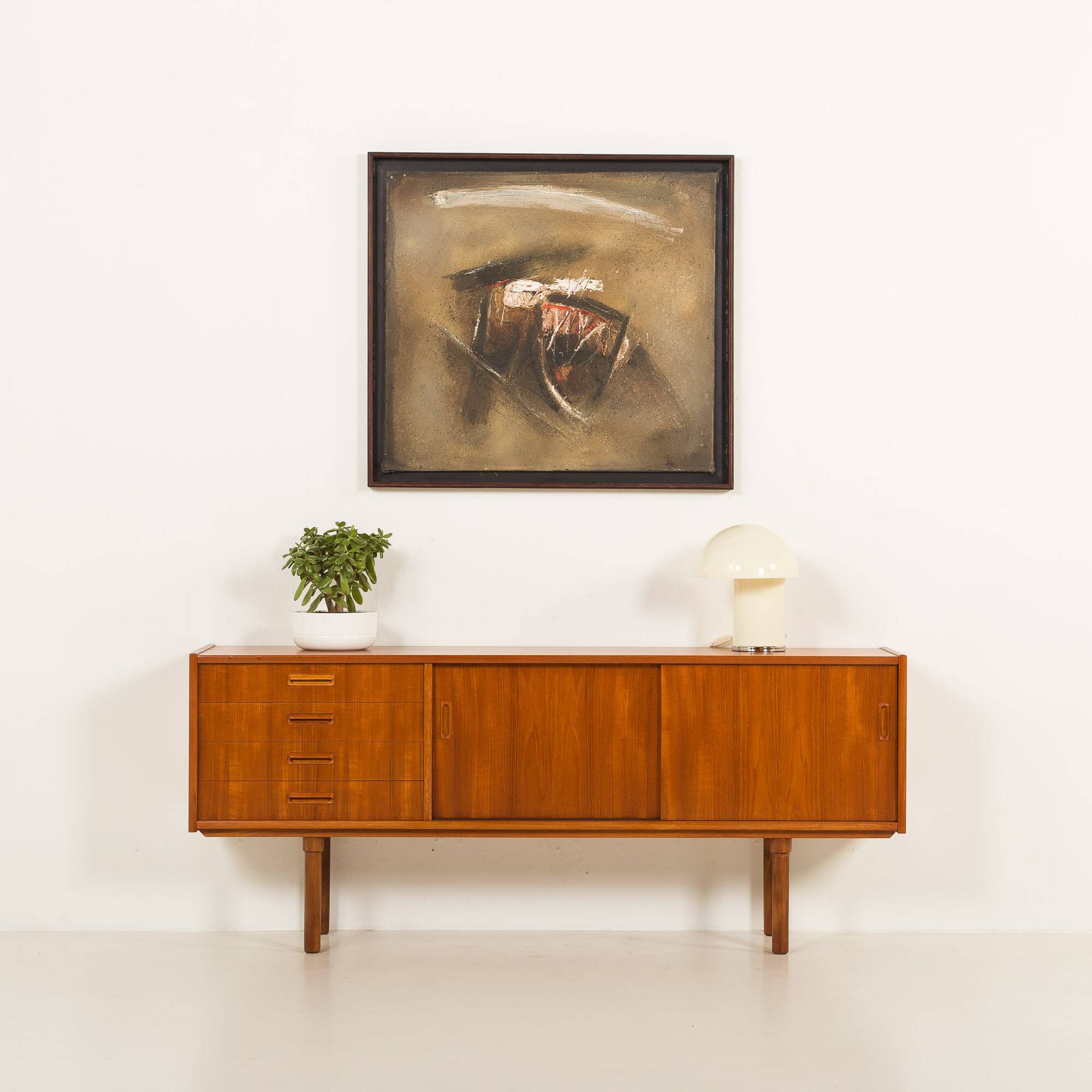 Abstract painting by Vito Montanari, 1990s