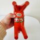 Vintage Dala horse by Nils Olsson in Swedish wood