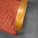 Pair of Halabala deck chairs from the 1950s, curved wooden chairs, Czech Republic.