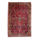 Handmade antique Persian Sarouk rug 3.6' x 5.3' (109cm x 161cm) 1920s