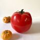 Vintage red tomato ice bucket