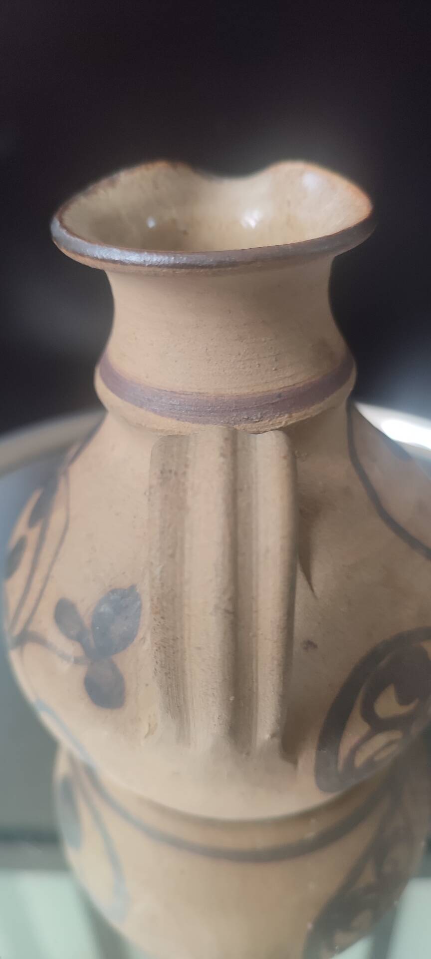 Ceramic Pitcher YAEL Old Jaffa (Israel) Folk Art