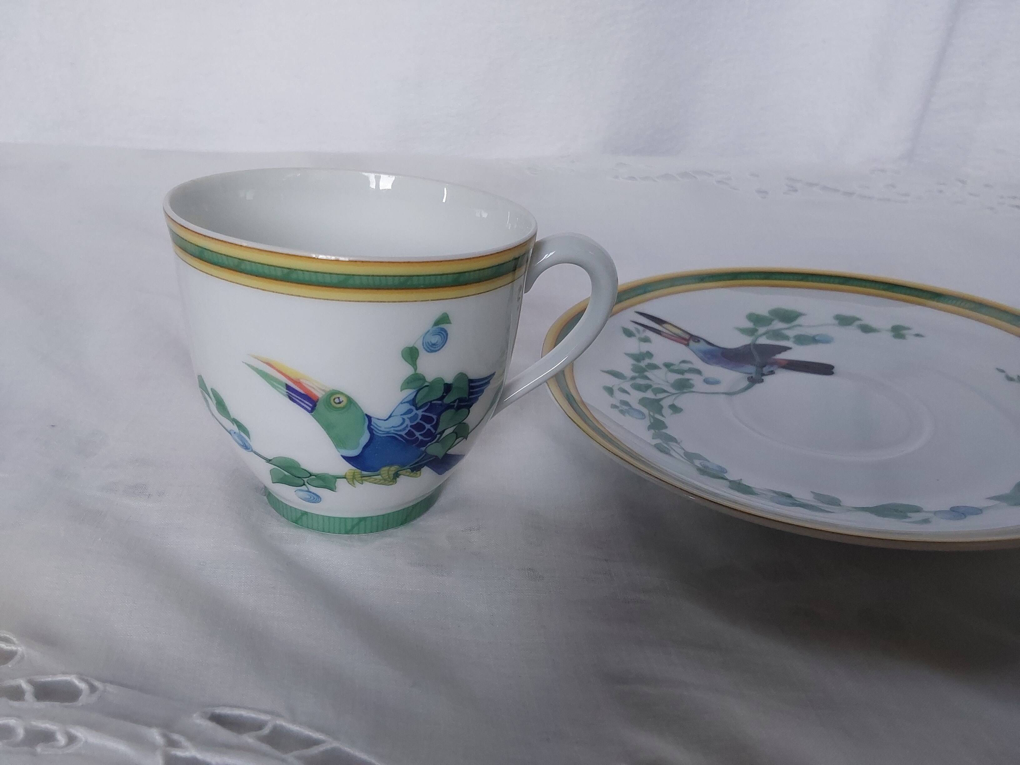 Hermès toucans coffee mug