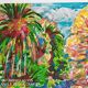 Pierre Lacroux (1909-1993) Gouache - 24 x 32 cm -landscape - September 78