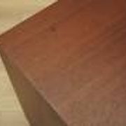 Danish mahogany veneered cabinet with drawers and lockable doors, 1970s