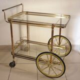 Mobile trolley - golden bar