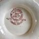 Compotier bottom Iron Earth F. Bourgeois English style Kent late nineteenth century