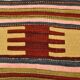 Tapis kilim turc Orientel 4x9, style géométrique, 132x280 cm