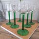 White wine glasses from Alsace
