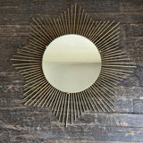 Sun mirror 1960 rn gilded metal