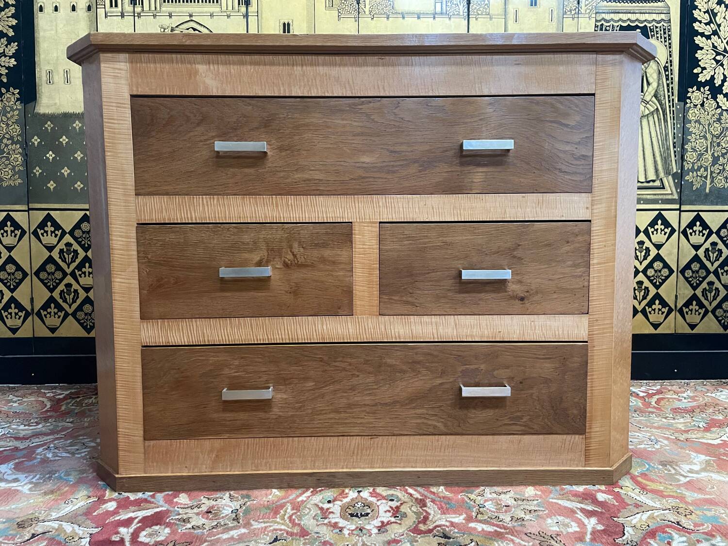 Art deco period chest of drawers