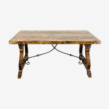 Antique style spanish dining table