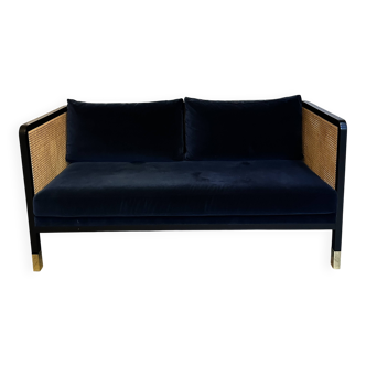 Canapé cannage 160 red edition