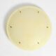 Extremely rare large round Mid Century Modern fiberglass ceiling lamp | Ø 5