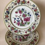 2 Large Presentation Plates “Tree of India” Decor Charles Ahrenfeldt