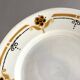 Soup plates from the 60s, Luneville earthenware