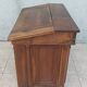 19th-century walnut writing desk.