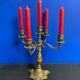 Five-branched chandelier