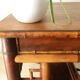 Old colonial style bamboo desk