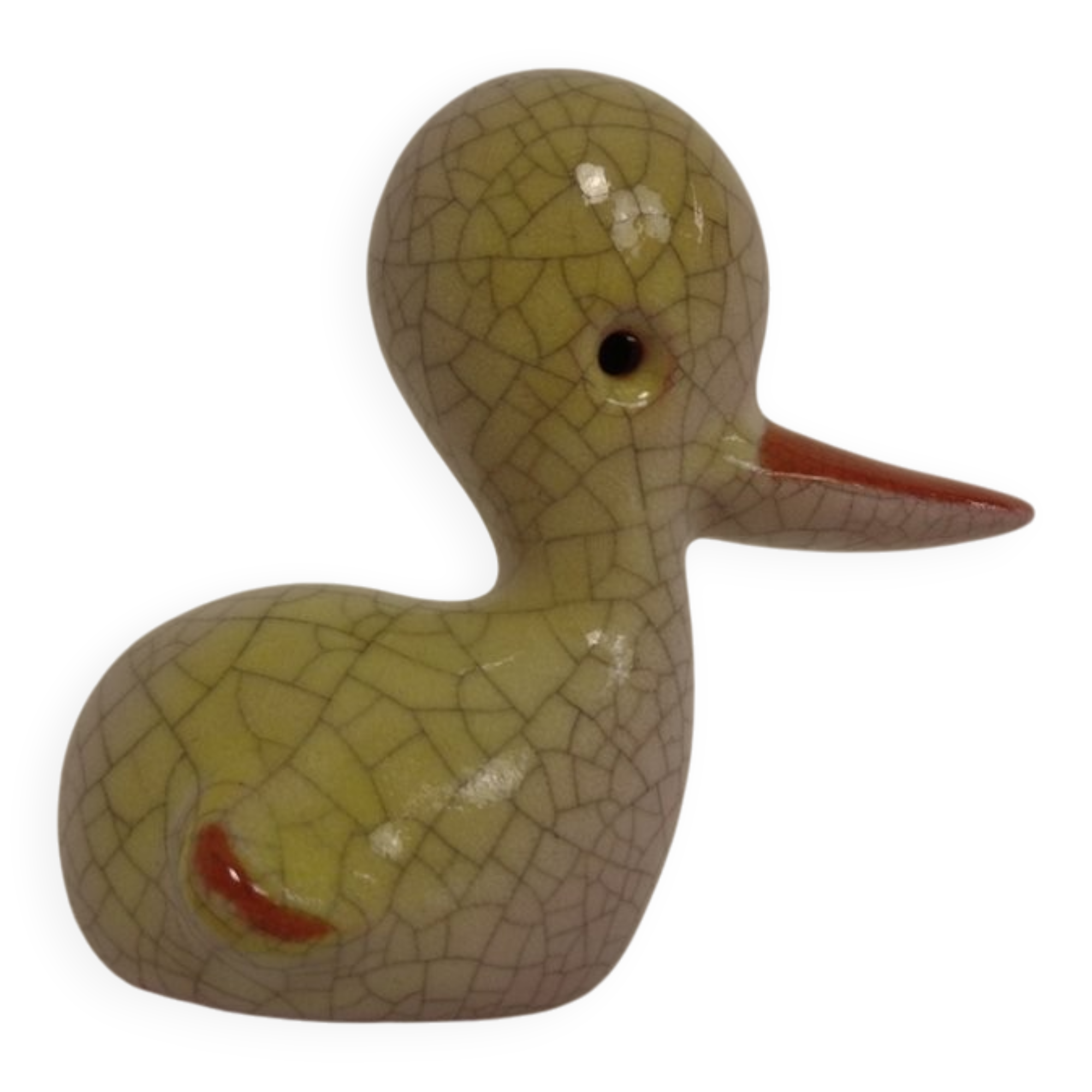 Austrian Ceramic Duck Pen Holder by Walter Bosse, 1950s