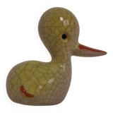 Austrian Ceramic Duck Pen Holder by Walter Bosse, 1950s