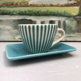 4 vintage ceramic coffee mugs edited by lbvyr circa