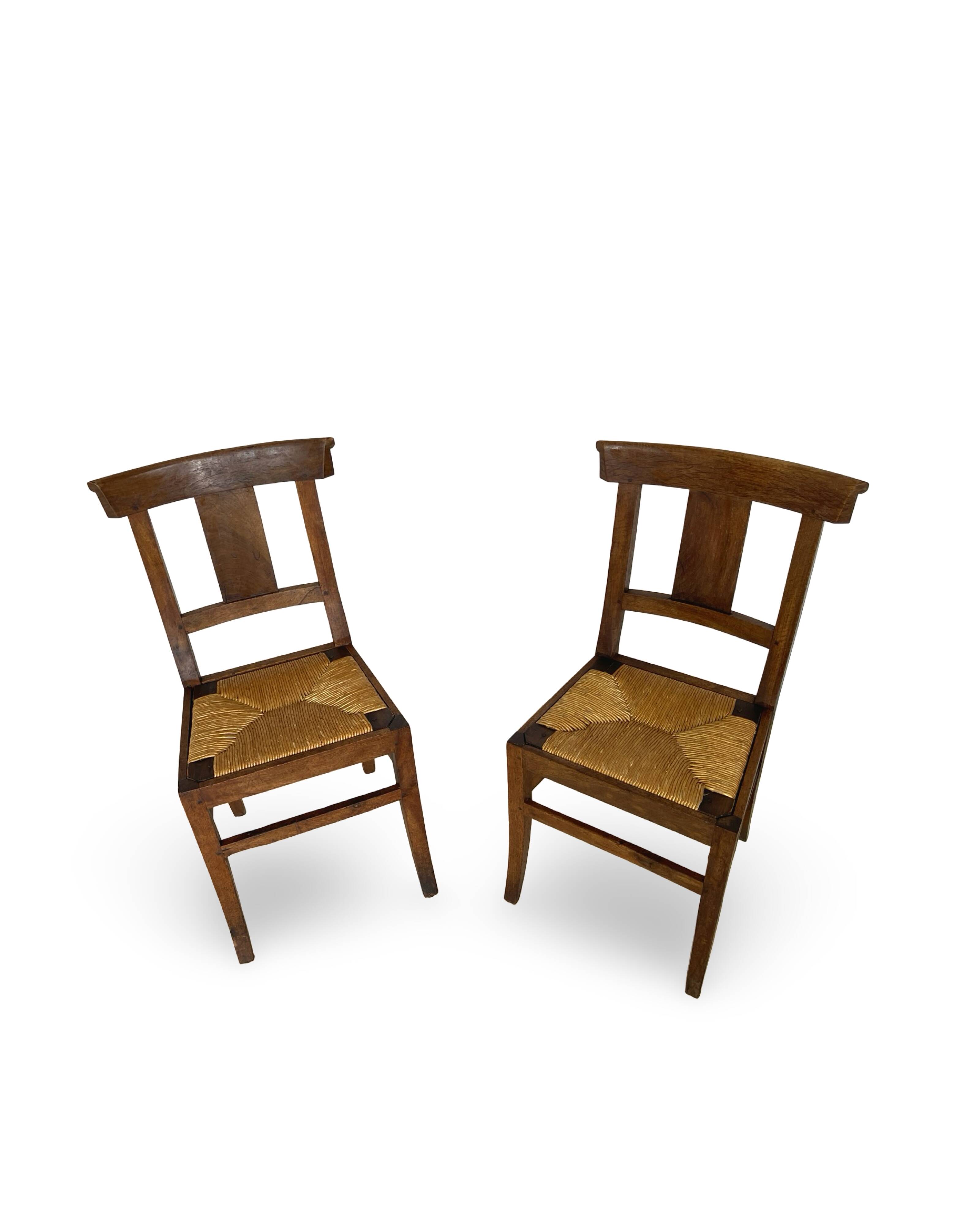 italian rustic chairs 1890s