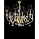 Modern Venetian “Rostrato” Murano Glass Chandelier