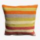 Coussin en laine turque rayé