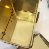 Metal box vintage ice cream bus 1960