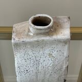 Raku ceramic vase