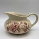Toilet broc shaped "chubby" earthenware of Gien model ETE, gold medal
