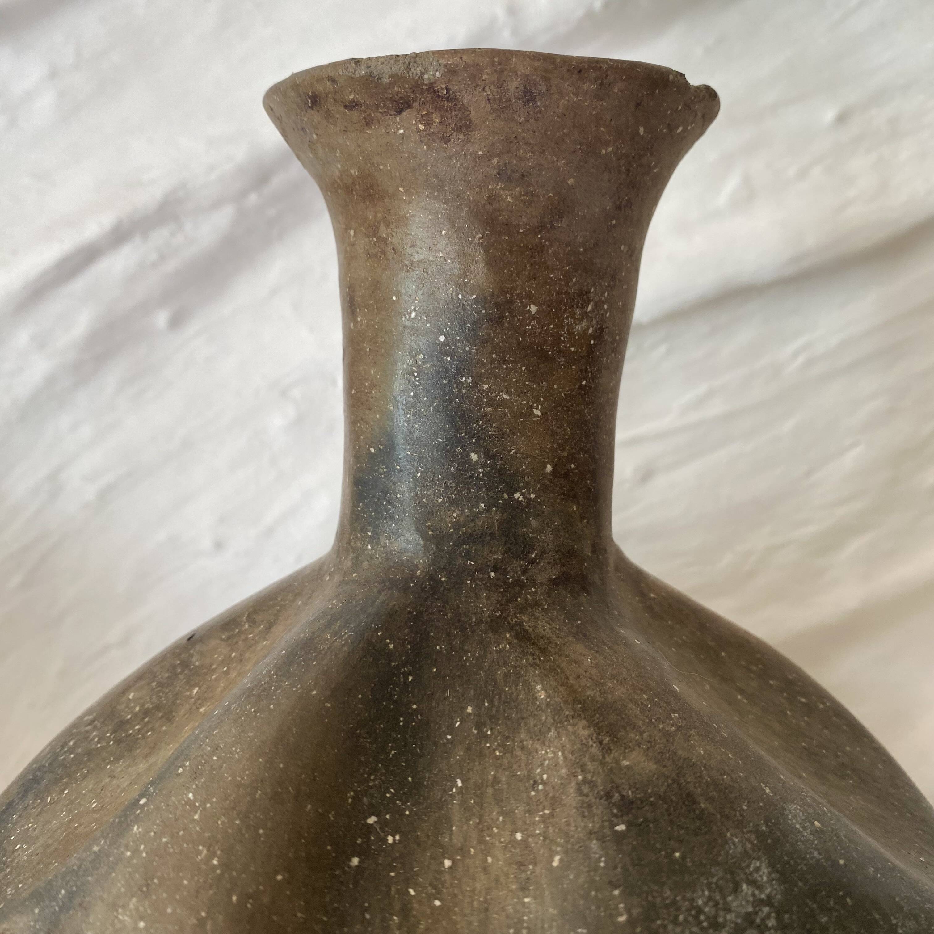 Ceramic vase, ethnic spirit, 1970s