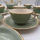 Service à thé et café Villeroy et Boch en porcelaine vert d’eau